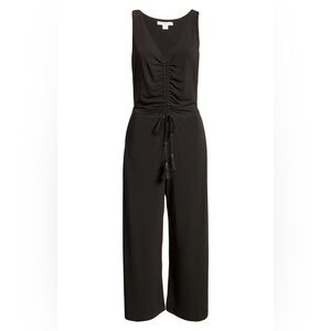 Tommy Bahama Carmela Ruched Jumpsuit in Black | Medium